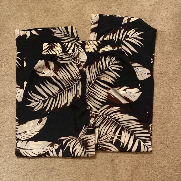 Frenchy Women’s Tropical Printed High Waist Pants - Picture 5 of 5